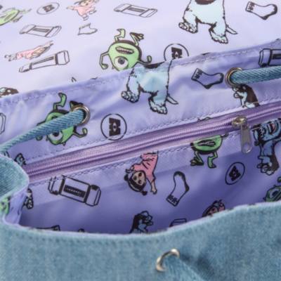 Zaino in denim Monsters & Co.