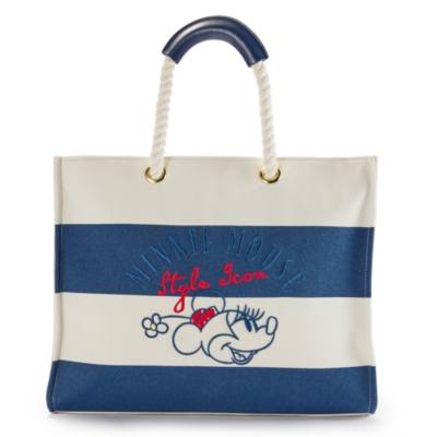 Minnie Maus - Henkeltasche im Marine-Look