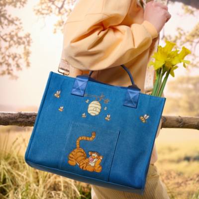Bolso grande vaquero Tigger y Piglet, Winnie the Pooh