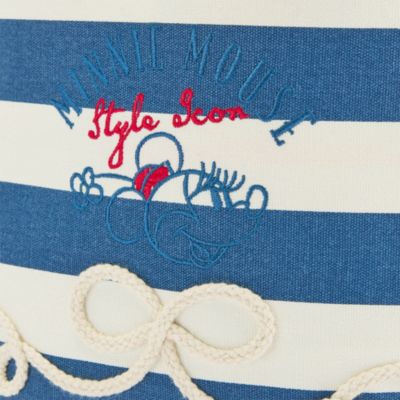 Minnie Maus - Mini-Henkeltasche im Marine-Look