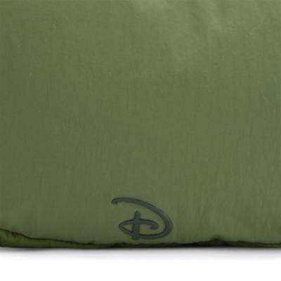Borsa a spalla verde oliva Disney con silhouette di Topolino