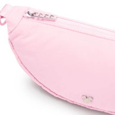 Borsa a tracolla rosa Disney con silhouette di Topolino