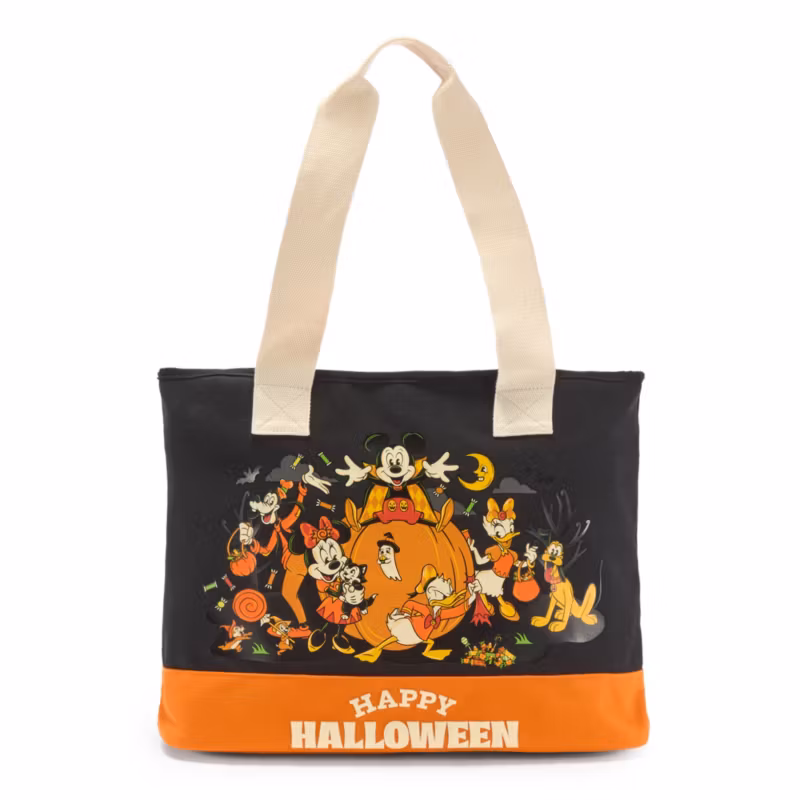 Bolso grande Halloween Mickey Mouse y sus amigos