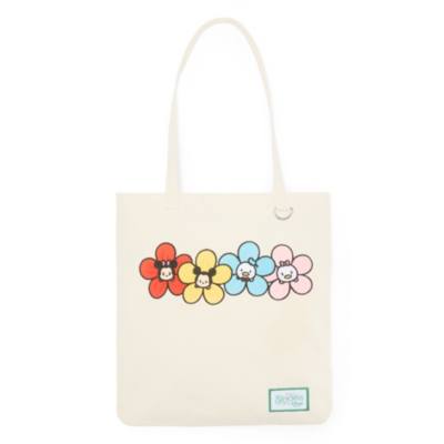 Mickey Mouse and Friends Blooms by Disney Store Canvas Tote Bag