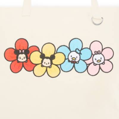 Mickey Mouse and Friends Blooms by Disney Store Canvas Tote Bag