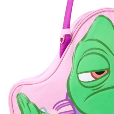 Borsa a spalla sagomata con volto di Pascal, Rapunzel