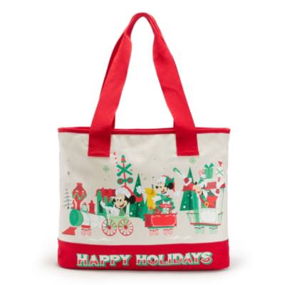 Micky Maus und Freunde - Weihnachtliche Henkeltasche