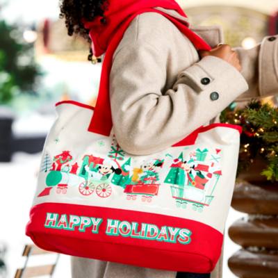 Micky Maus und Freunde - Weihnachtliche Henkeltasche