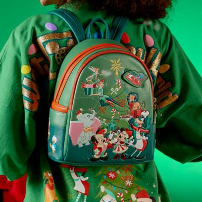 Loungefly Mickey Christmas Disney Backpack Loungefly Mickey And