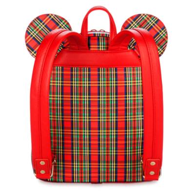 Loungefly Mickey Mouse Plaid Backpack