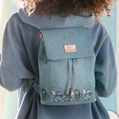 Lilo and Stitch Denim Backpack