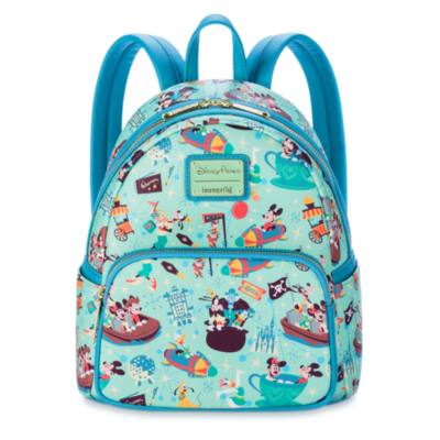 Loungefly Mickey Mouse and Friends Play in the Park Mini Backpack