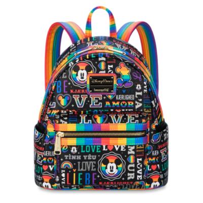 Loungefly Mickey Mouse Disney Pride Collection Mini Backpack