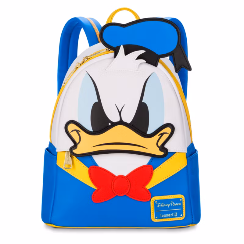 Loungefly, minimochila cambio color 90.&ordm;&nbsp;aniversario Pato Donald