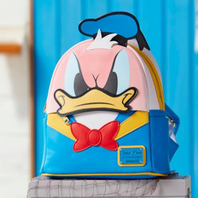 Loungefly, minimochila cambio color 90.&ordm;&nbsp;aniversario Pato Donald