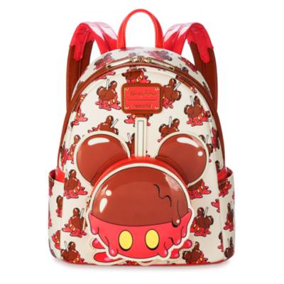 Loungefly Mickey Mouse Disney Eats Caramel Apple Mini Backpack