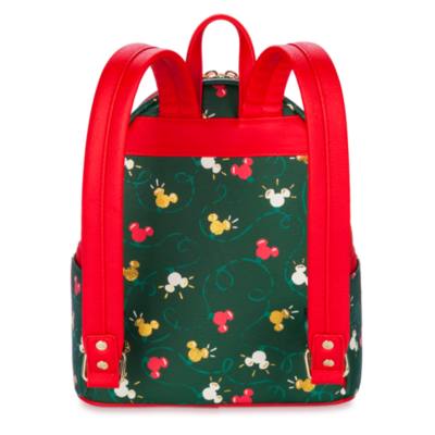 Loungefly Mickey Mouse Festive Lights Mini Backpack
