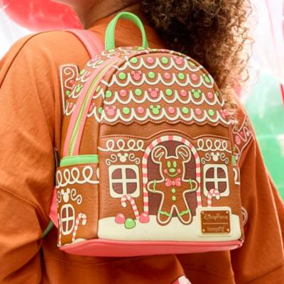 Loungefly Mickey Mouse Gingerbread Mini Backpack, Disney Eats