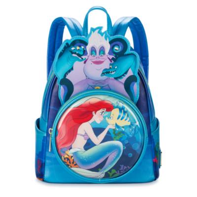 Loungefly The Little Mermaid 35th Anniversary Glow-in-the-Dark Mini Backpack