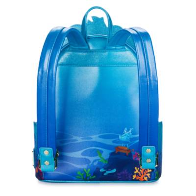 Loungefly The Little Mermaid 35th Anniversary Glow-in-the-Dark Mini Backpack