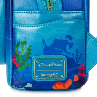 Loungefly The Little Mermaid 35th Anniversary Glow-in-the-Dark Mini Backpack