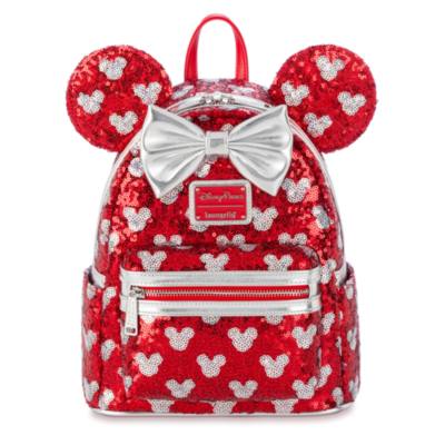 Loungefly Minnie Mouse Sequined Mini Backpack