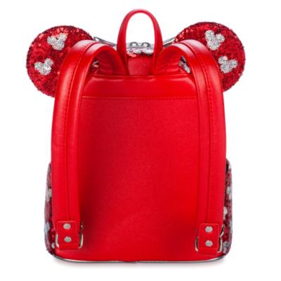 Loungefly Minnie Mouse Sequined Mini Backpack