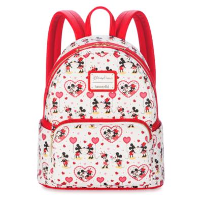 Loungefly Mickey Mouse and Minnie Mouse Mini Backpack