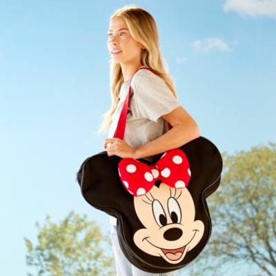 Minnie Mouse Big Face Canvas Tote Bag