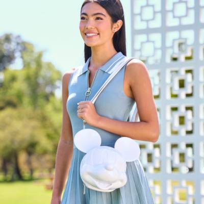 Loungefly Mickey Mouse White Moulded Bag