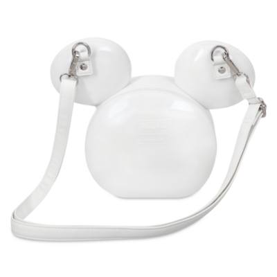 Loungefly Sac Mickey blanc moul&eacute;
