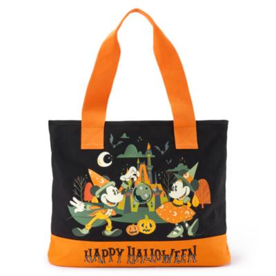 Bolso grande lona Halloween Mickey Mouse y sus amigos