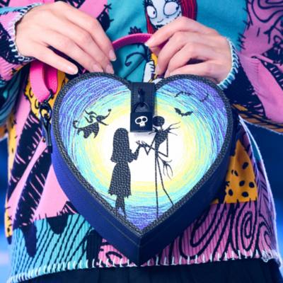 Tim Burton's The Nightmare Before Christmas Heart Crossbody Bag