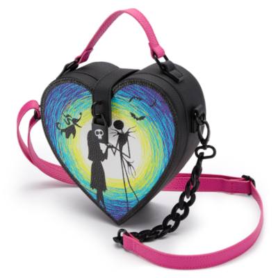 Tim Burton's The Nightmare Before Christmas Heart Crossbody Bag