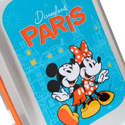 Disneyland Paris Mickey Mouse and Minnie Mouse Rolling Luggage