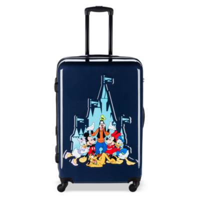Mickey Mouse and Friends Large Rolling Luggage