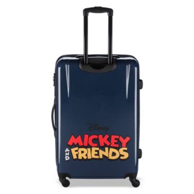 Mickey Mouse and Friends Large Rolling Luggage