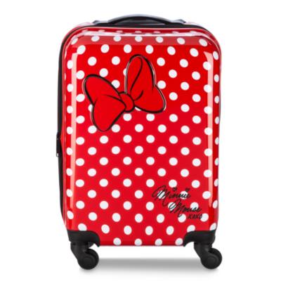 Minnie Mouse Red Rolling Luggage