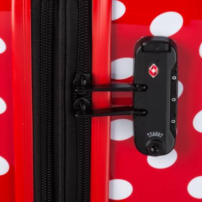 Minnie Mouse Red Rolling Luggage
