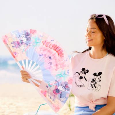 Mickey and Minnie Hand Fan