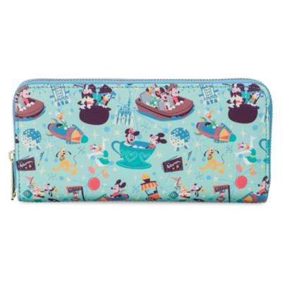 Loungefly Mickey Mouse and Friends Play in the Park Wallet