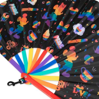 Mickey and Minnie Mouse Disney Pride Collection Hand Fan