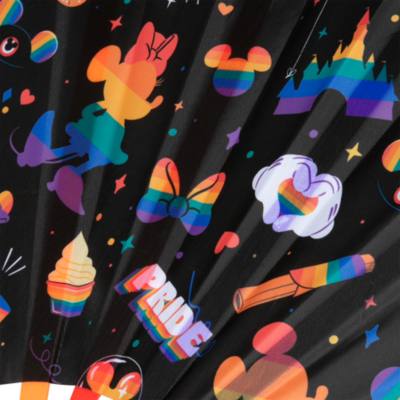 Mickey and Minnie Mouse Disney Pride Collection Hand Fan