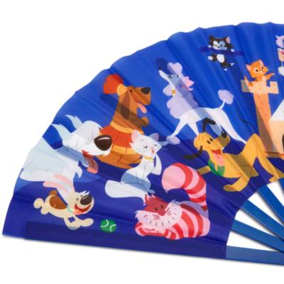 Disney Cats and Dogs Hand Fan