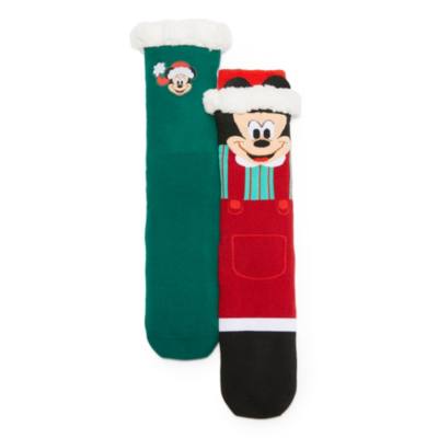 Mickey Mouse Christmas Sock Set for Adults