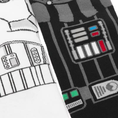 Darth Vader and Stormtrooper Socks For Adults, Star Wars