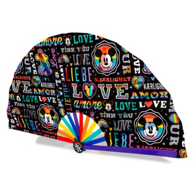 Mickey Mouse Disney Pride Collection Hand Fan