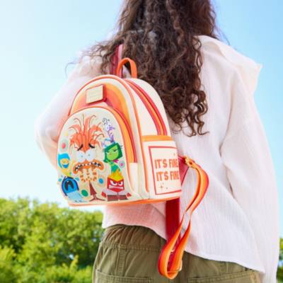 Loungefly, minimochila Del rev&eacute;s&nbsp;2 (Inside Out&nbsp;2)
