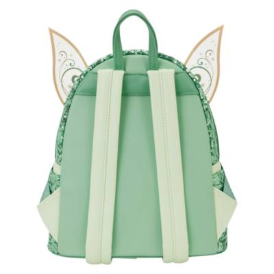 Loungefly Tinker Bell Festive Sequin Mini Backpack, Peter Pan