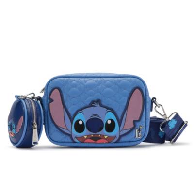 Loungefly - Lilo & Stitch - Stitch - Schultertasche mit M&uuml;nzgeldb&ouml;rse